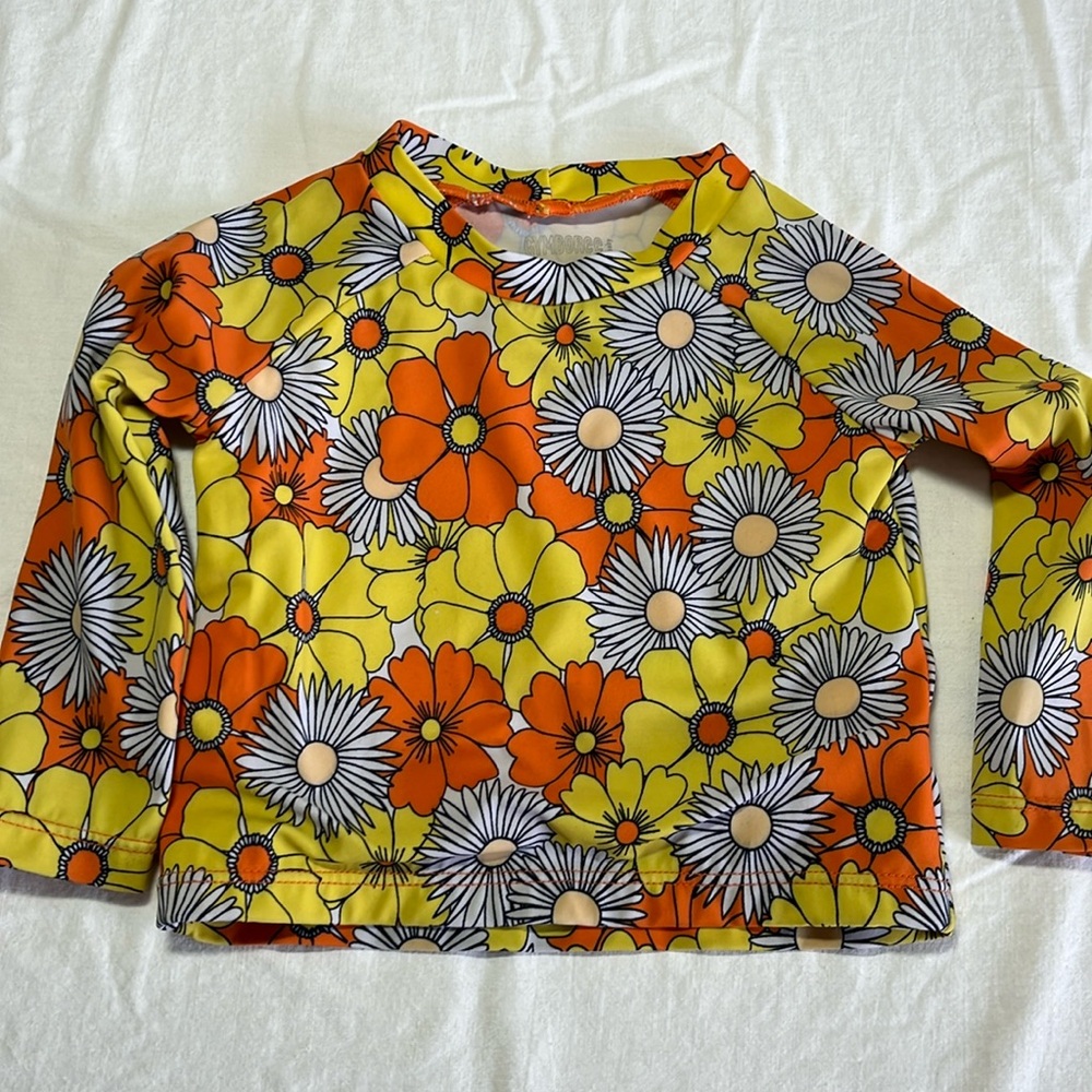 6-12M Gymboree rash guard/swim top